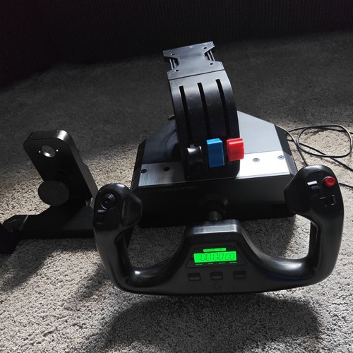 Logitech flight yoke and - logitech,