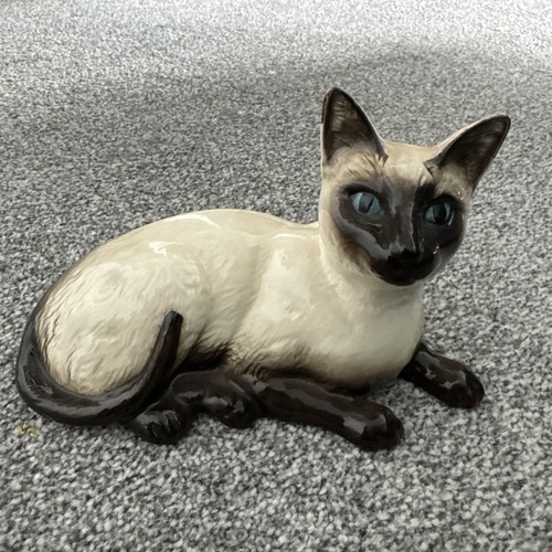Royal doulton siamese cat - doulton,