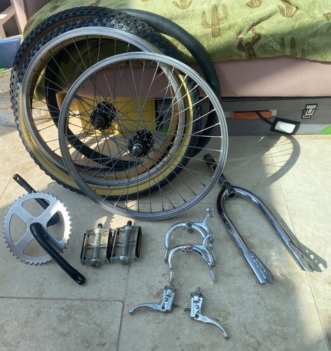 Old school bmx forks - old,