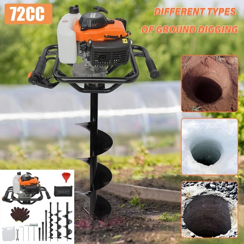 72cc stroke petrol post hole - petrol,