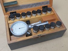 Carl Zeiss Jena Internal 4-point Dial Bore Gauge Set 2-11mm 0.001mm ME4322