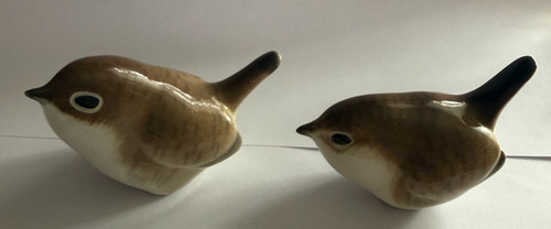 Lomonosov porcelain wren - porcelain,