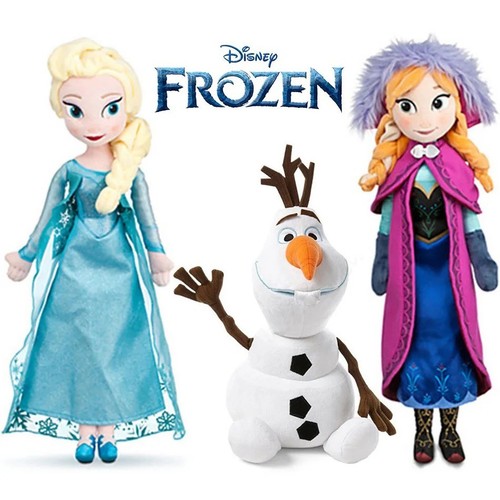 Frozen plush doll anna elsa - frozen,