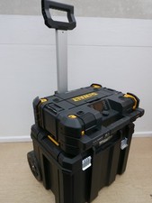 DeWALT DWST1-81079 TSTAK DIGITAL DAB FM RADIO CHARGER + TOOLBOX TROLLEY