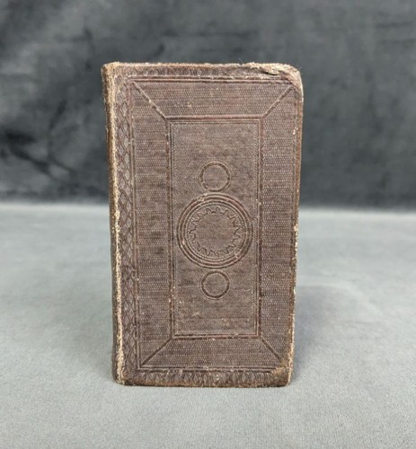 Antique miniature pocket bible - antique,