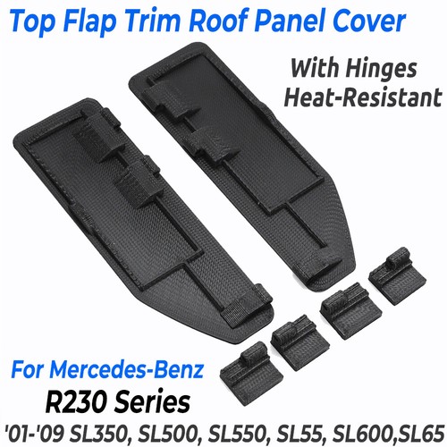 Convertible top roof flap - top,