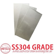 2.5mm Thick Stainless Steel 304 Sheet Metal Plate Quality UK Stock SS304 Sheet