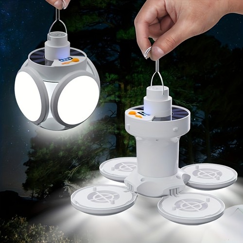 Solar camping light - led, bulb