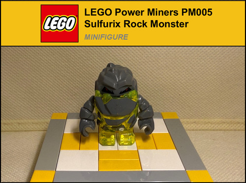 Lego power miners sulfurix - power,