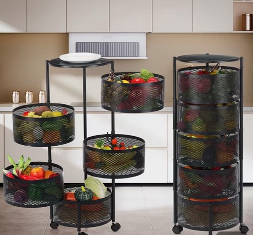 Tier round vegetable - 5-tier,