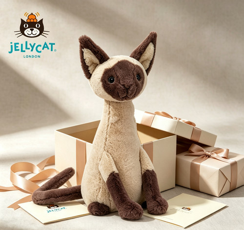 2026new jellycat iris siamese - 2026new,