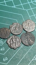 Set Of Ancient Roman Coins. Some Lovely Detail. Free Postage. 6