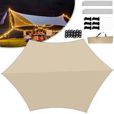 Camping Tarp w/ Pole