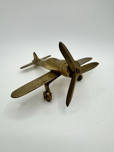 Vintage solid brass - model, ww2