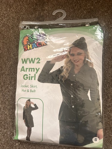 Ww2 army girl costume - girl, ve