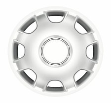 4x Silver 15" Inch Silver Deep