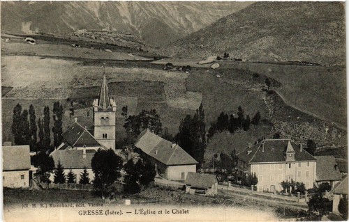 Old postcard gresse the - gresse,