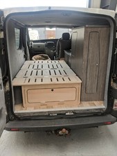18mm Hardwood PLY - R+R bed with rear seat - made to any size - campervan bed