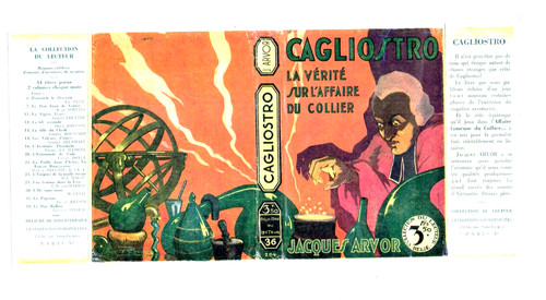 Cagliostro jacques arvor - jacques,