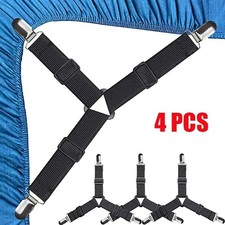 4 Pack Bed Sheet Holder Straps
