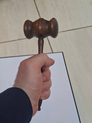 Antique auctioneers gavel - antique,