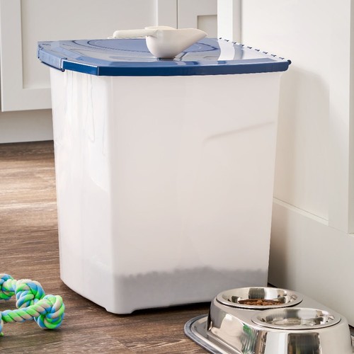 Wheeled one piece dog food - dog,