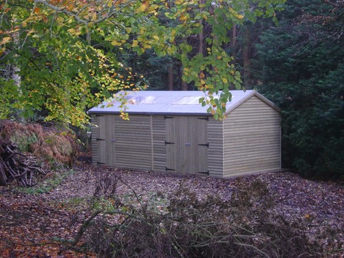 Heavy duty shed - x, 10