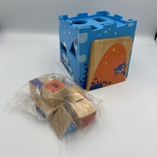 Kids Blue Wooden Castle With