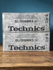 RARE! 2x Technics SL-1200 MK5