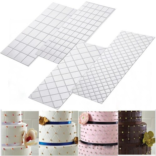 Clear cake fondant impression - cake,