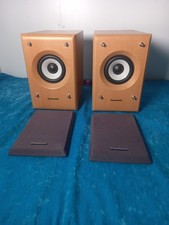 Panasonic shelf Speakers Pair - Wooden - Unit Only (SB-PM07) 35W  VGC 