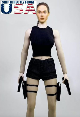 Lara croft tank - 1/6, jeans