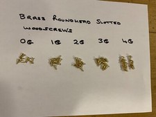 Small / Tiny  Brass Round Head