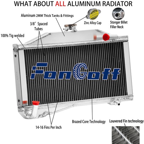 Aluminum row radiator - 2,