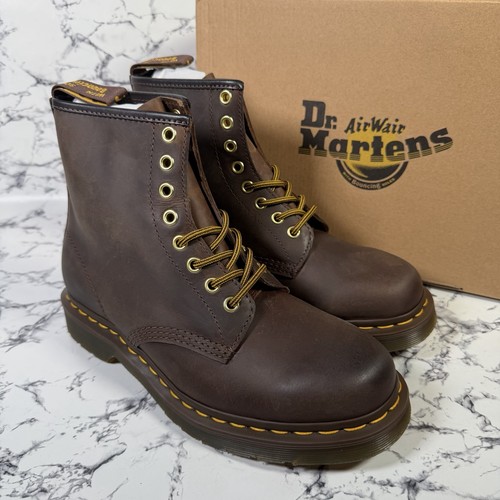 Martens brown 1460 ankle - dr,