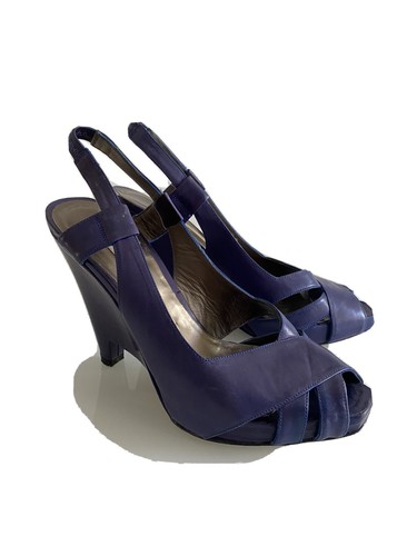 Pura lopez leather wedge - lopez,