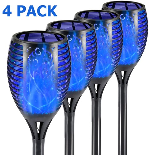 4pack solar torch flame - 4pack,