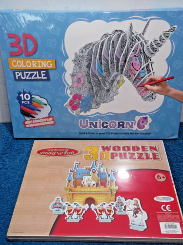Unicorn coloring puzzle - coloring, (+