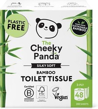 Bamboo Toilet Rolls Bulk 48