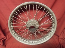 Original 1937 MG TA Outer Laced 19" 48 Spoke Wire Wheel. For Repair. MGTA