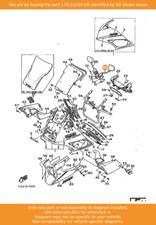 YAMAHA Rear View Mirror Assy(left), 1TX-26280-00 OEM FJ1200