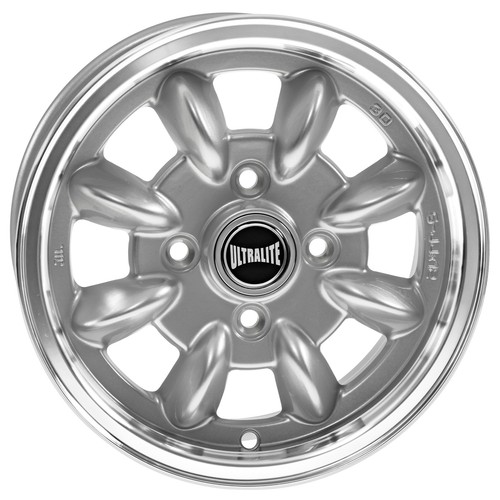 Classic mini aluminium wheel - aluminium,