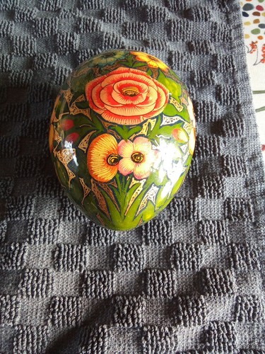 Vintage hand painted - vintage, papier