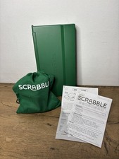 Scrabble Board Game Pocket Travel Hard Case, Green