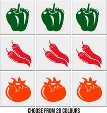 Kitchen Tile Stickers PEPPER