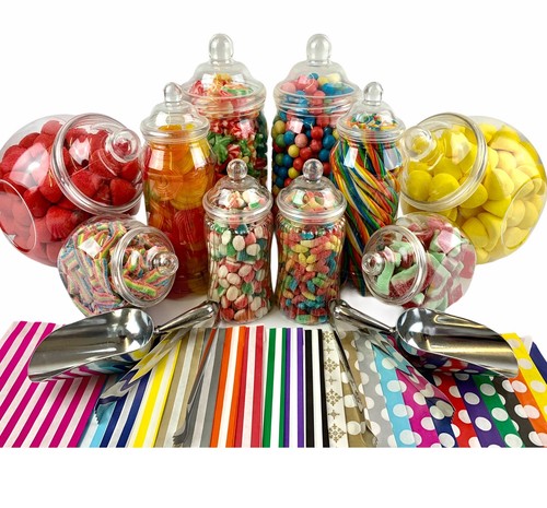 Plastic victorian style sweet - plastic,