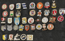 E.F.L. ENAMEL BADGES A-M