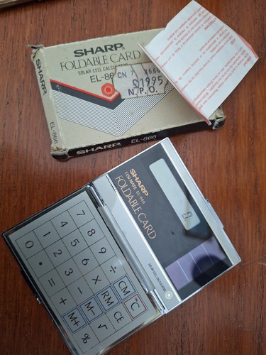 Sharp 866 pocket - el-866, basic