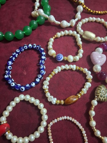 11pc handmade beaded jewelry - beaded,
