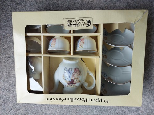 Steiff porcelain tea - steiff, set